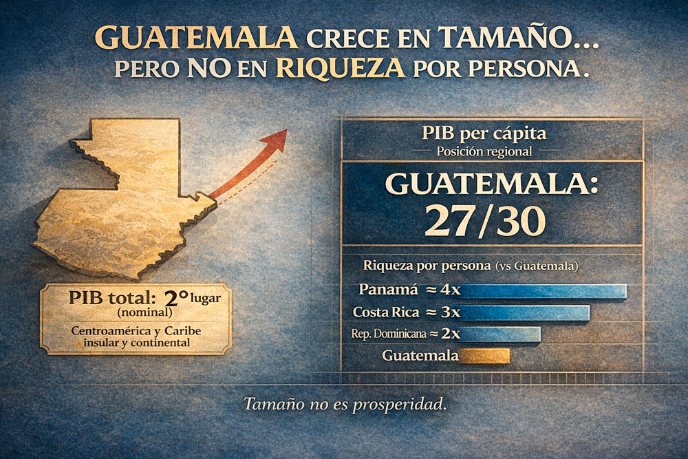 El espejismo del segundo lugar: tamaño no es prosperidad
