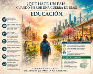 Educación como herramienta de reconstrucción después de una guerra