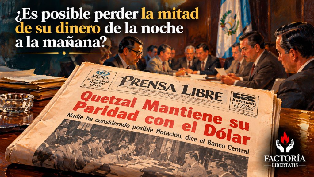 Estabilidad monetaria en Guatemala y protección de los ahorros frente a la inflación, la devaluación del quetzal y las crisis monetarias.