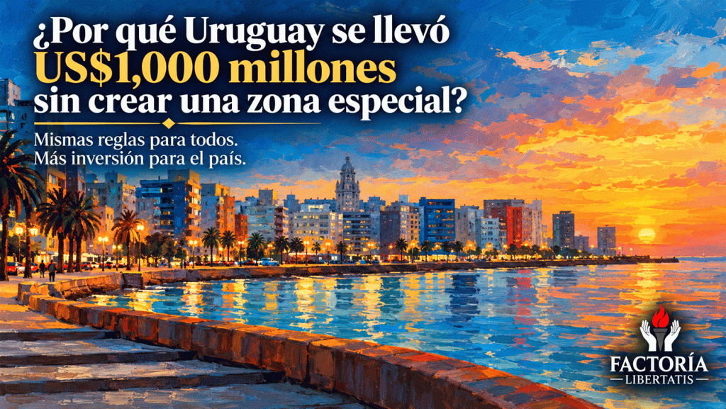 Comparación entre Uruguay y Guatemala sobre inversión extranjera, estabilidad jurídica e igualdad de reglas para inversionistas.