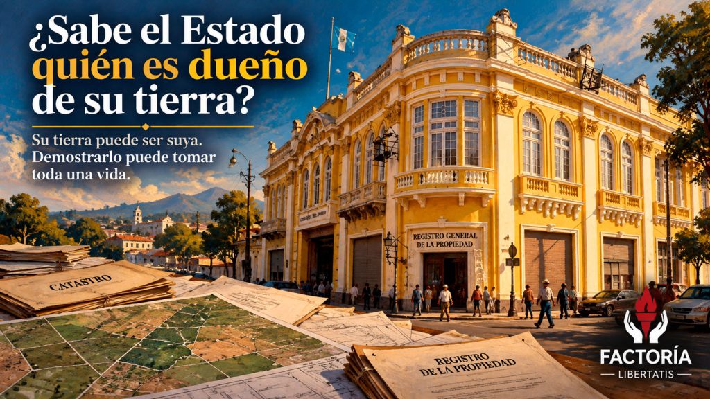 Seguridad jurídica de la propiedad en Guatemala y problemas de identificación de terrenos entre el catastro y el Registro General de la Propiedad.